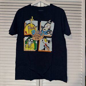 Navy Rocko's Modern Life Graphic T-Shirt